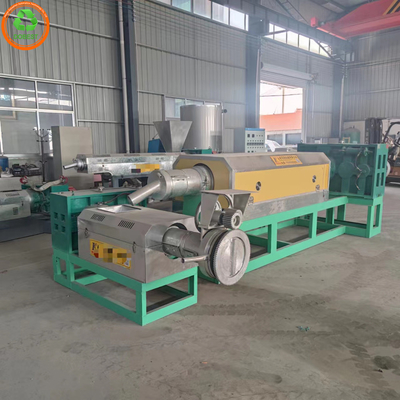 quality Disegno a tripla vite Rifiuti di PP PE HDPE LDPE pellicola di plastica di riciclo pellet Machine Making factory