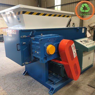 quality Rottami tessili sacchetti tessuti di plastica dura trituratrice di gomma di legno a singolo albero per la lavorazione factory